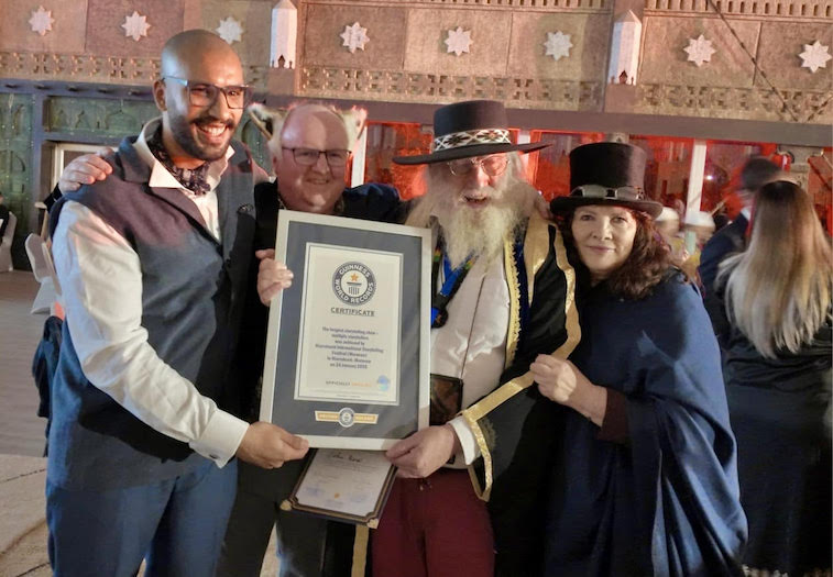 Marrakech dans le Guinness World Records de la narration en continu