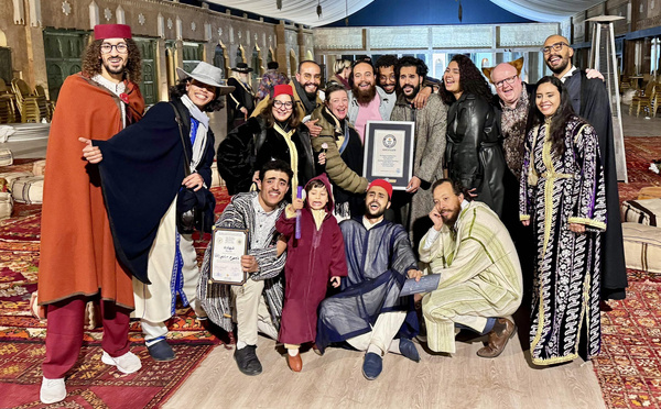 Marrakech dans le Guinness World Records de la narration en continu